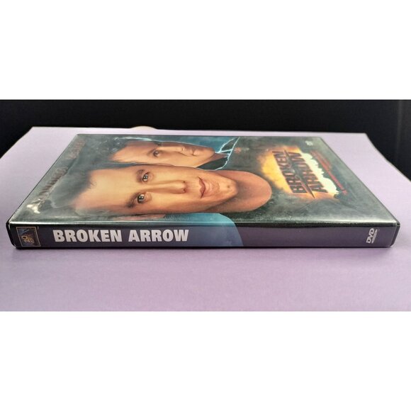 Broken Arrow DVD 1996 John Travolta Christian Slater Action Movie Thriller Disc - Picture 7 of 14